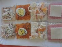 Canapés variados 12un.